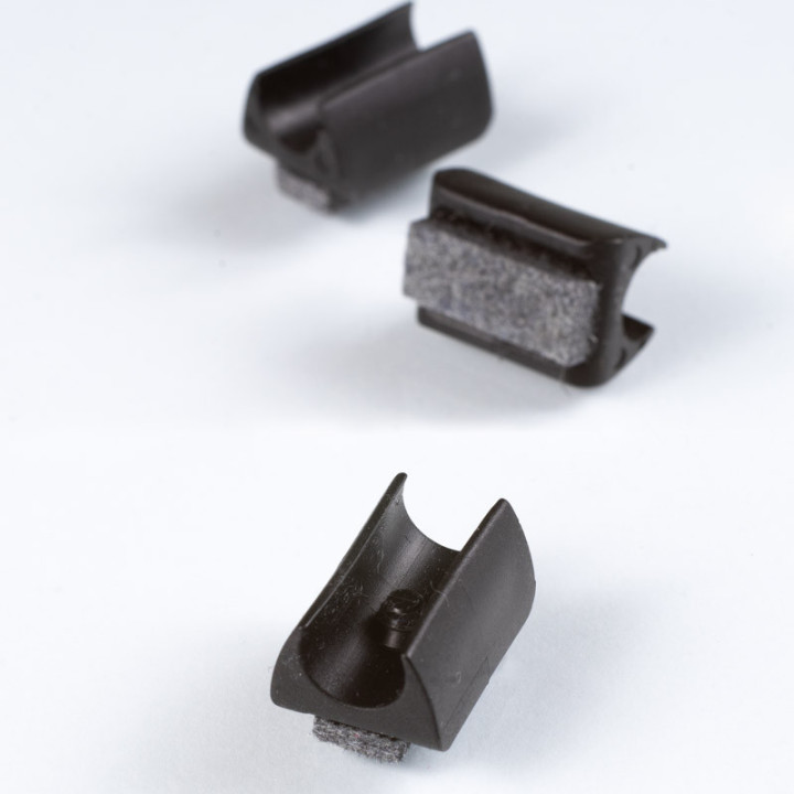 Rörskydd med filt, liggande