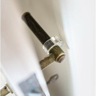 Oven pysäyttäjä, ovenkahvojen suojaus