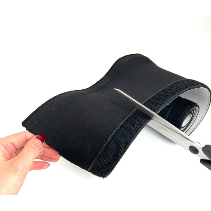 Kaapelipidikkeet, kaapelisukat tarranauhalla