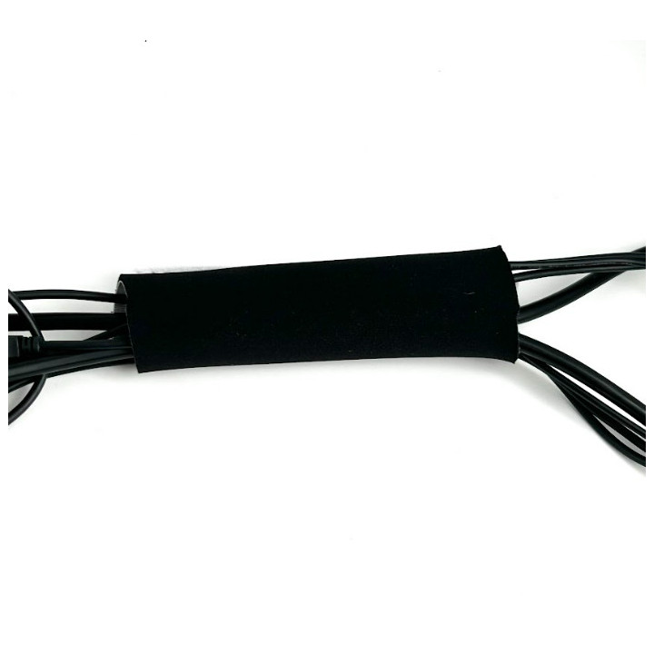 Kaapelipidikkeet, kaapelisukat tarranauhalla