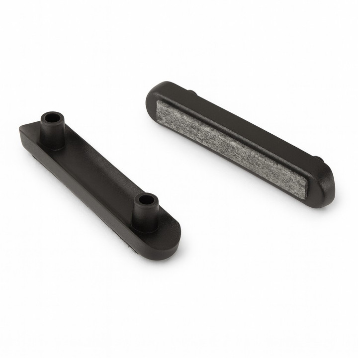 Tuolien jalkojen suojukset, huonekalutyyny huovalla