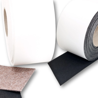 Itseliimautuva huopatyyny (per metri)