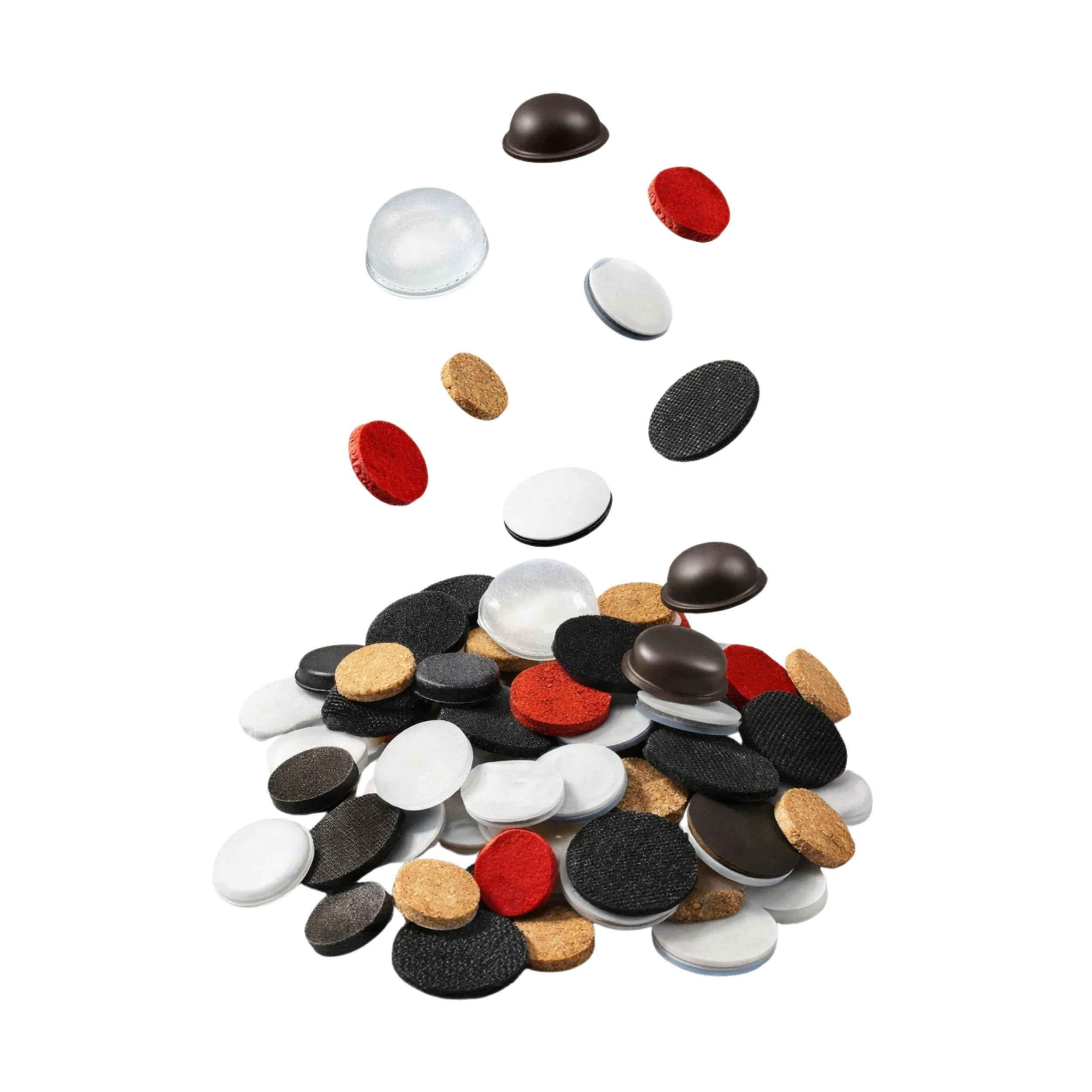 Itsekiinnittyvät huopatassut